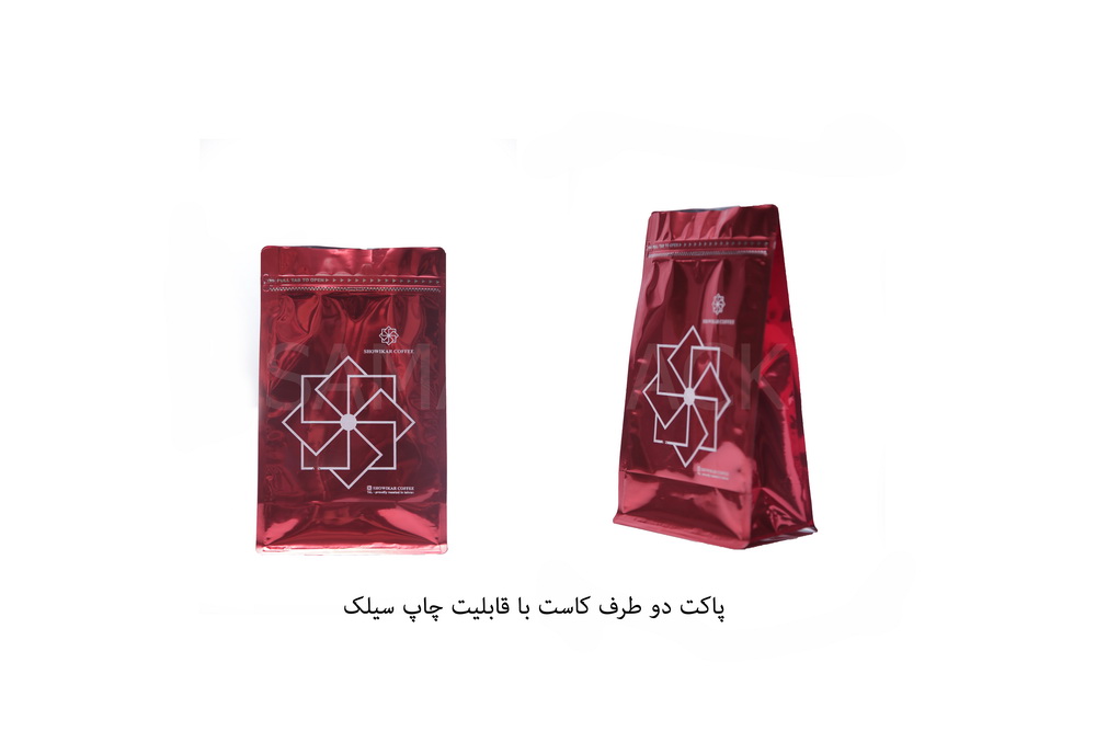 پاکت دو طرف کاست با قابلیت چاپ سیلک