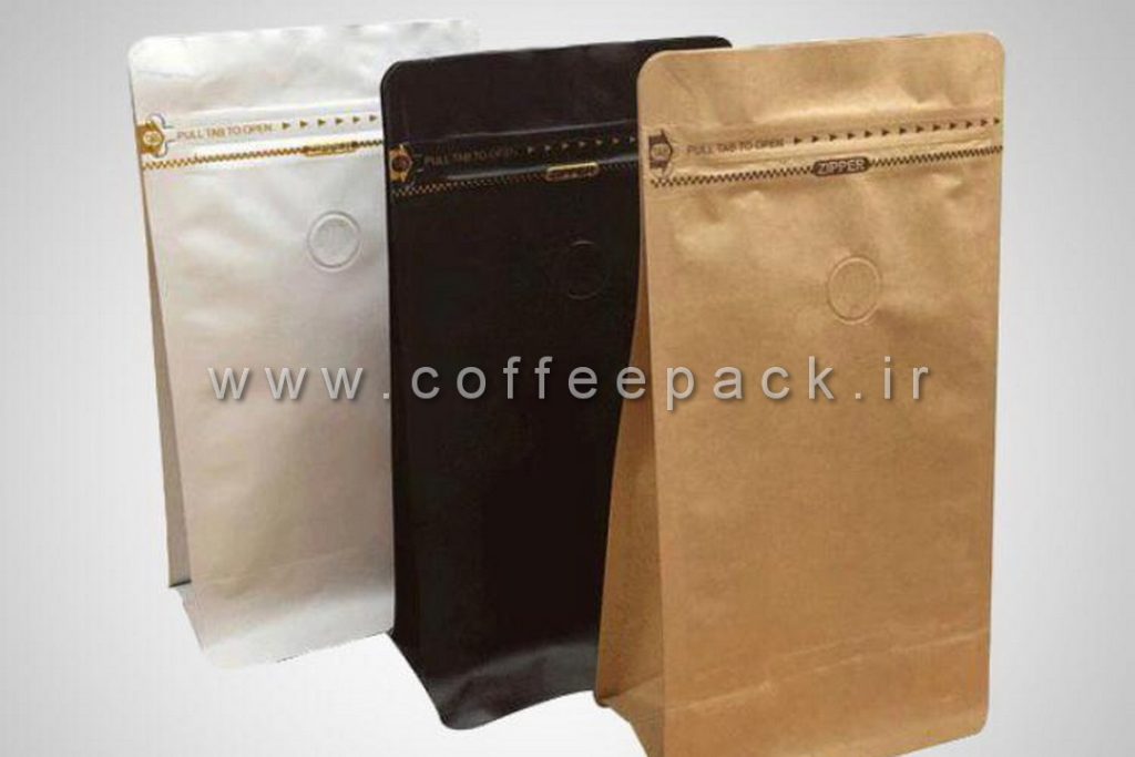 فروش پاکت قهوه سوپاپ دار
