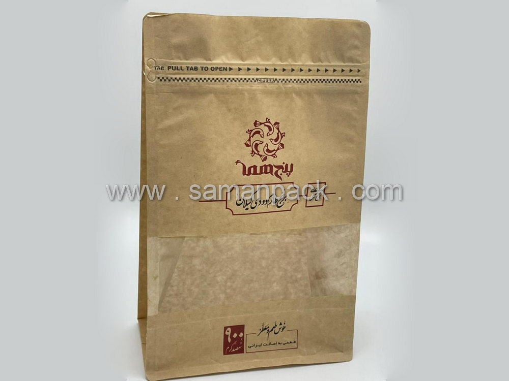 پاکت کرافت ایستاده