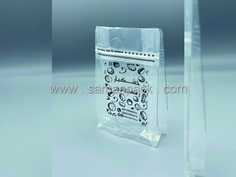 پاکت قهوه شفاف