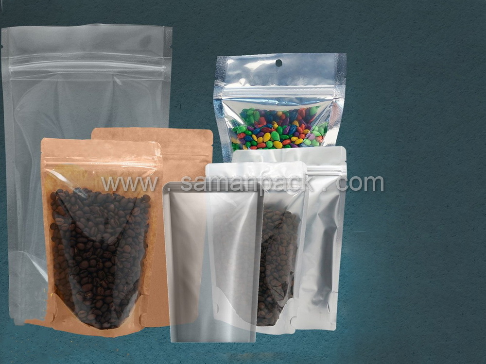 پاکت ایستاده زیپ دار